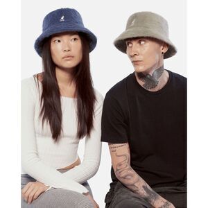 NWT $80 Unisex Kangol Furgora Mahagony Hip Hop Bucket Hat Soft Size Medium